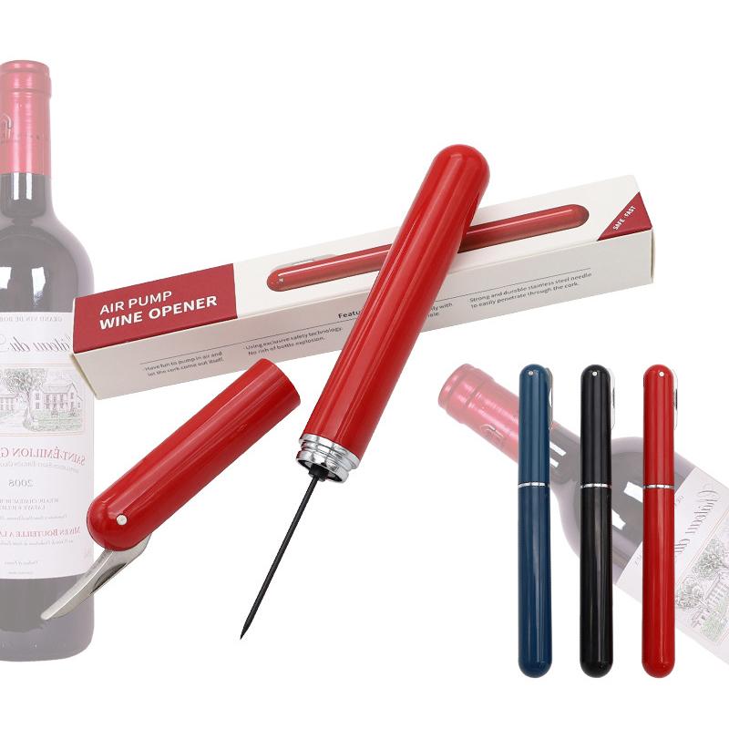 Pompă de aer Deschizător de sticle de vin Deschidetoare de șampanie Pin pneumatic din oțel inoxidabil