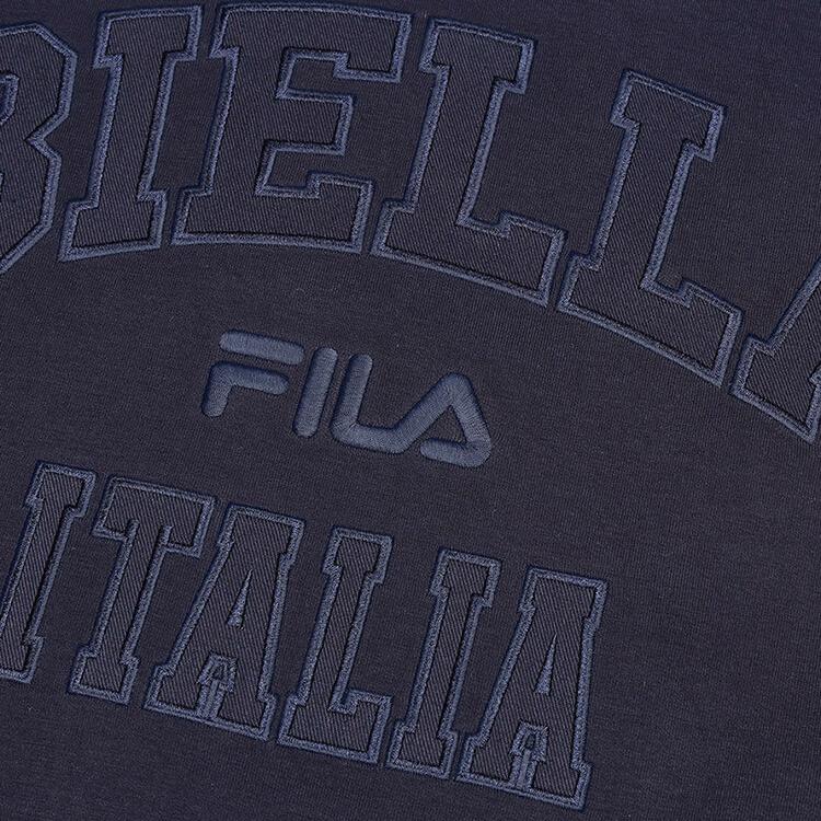 New FILA ORIGINALE Sweatshirt Men's Secret Mirror Blue F11M519213F-DB