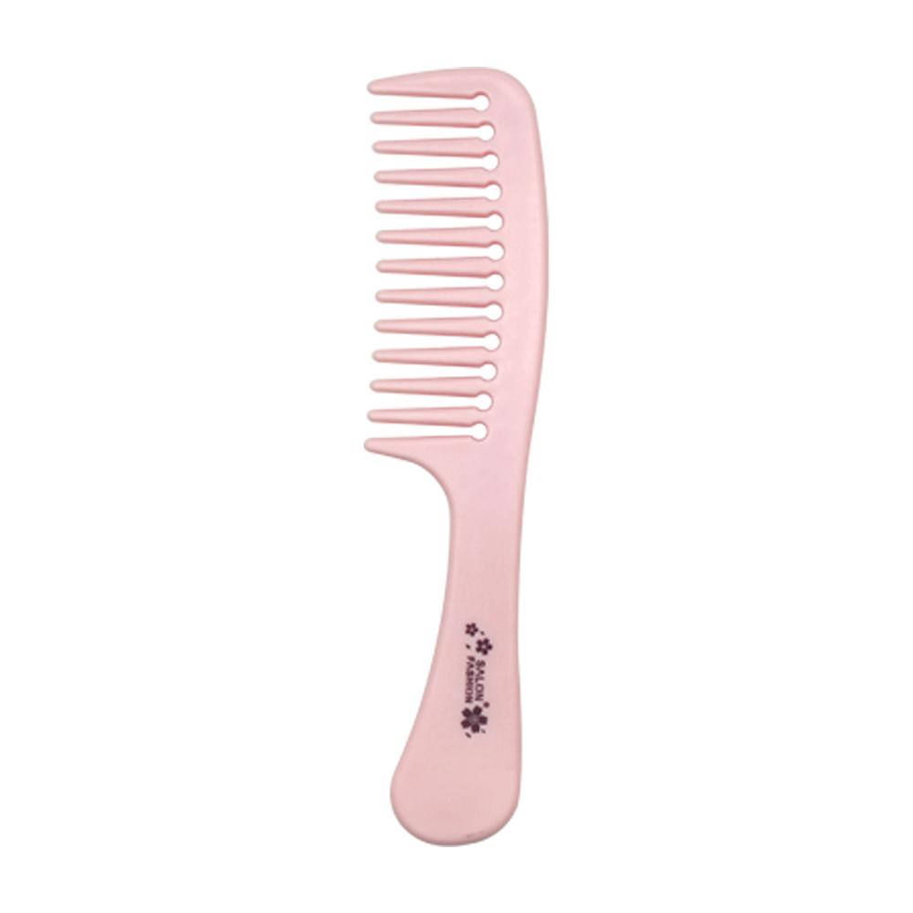 Sakura Pink Portable Anti-static Hair Comb Folding Double Sided Detangling Mini Combs Shower Massage Hairbrush High Quality