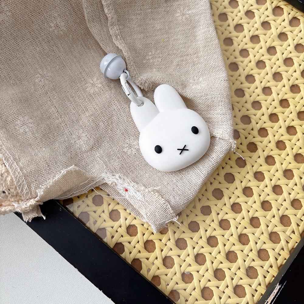 Miffy AirTag Tracker Protective Case Creative Keychain Pet Anti-Lost Tracker Protective Case Daily Decoration Cartoon Charm