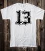 Men's T Shirt 13 Black Cotton Tattoo Design Hot Rod Motorcycle Biker White Unisex T-Shirt