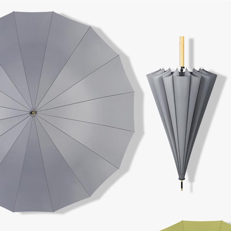 OIMG 16-Rib Long Handle All-Weather Umbrella