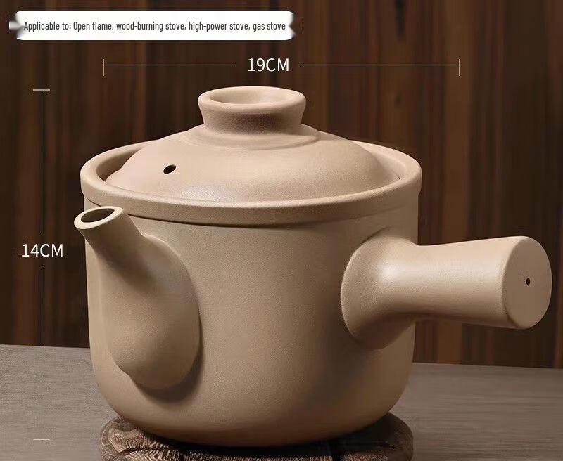 Naijiang Traditional Ceramic Herbal Decocting Pot