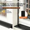 Rainproof Water Backflow Sealing Strips Baffle Replacement Sill Edges Water Guide Plate Home Window Water Blocking Strips