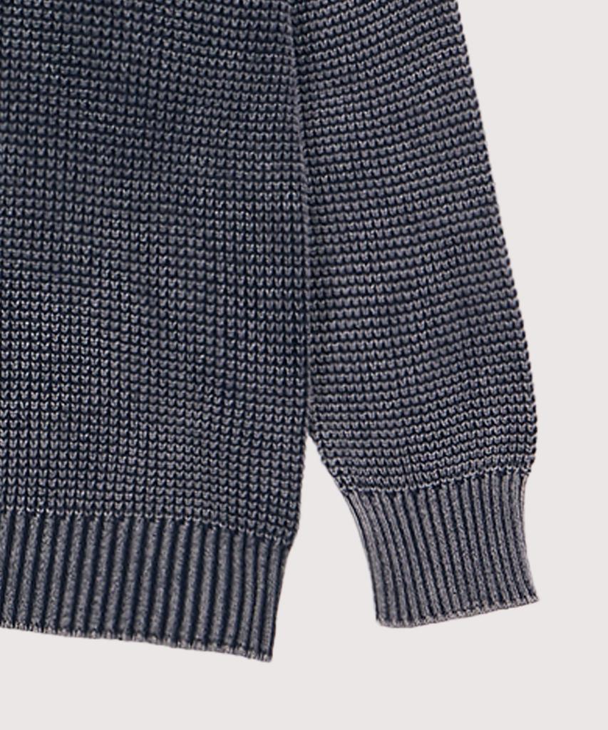 AT THE MOMENT Garment-Dyed Cotton Waffle Knit