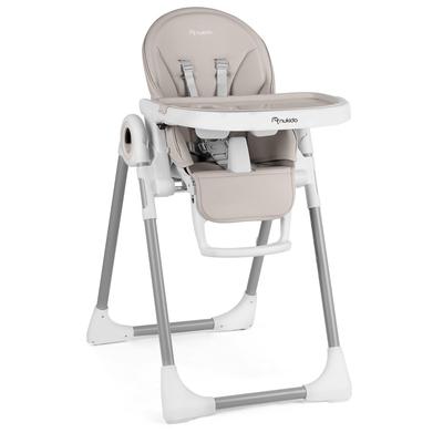 Hochstuhl mit Tisch, Babywippe Belo Grau