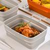 Square Silicone Air Fryer Liners Foldable Non-Stick Baking Tray with Grease Draining Grooves Heat-Resistant Dishwasher Safe Air Fryer Accessory