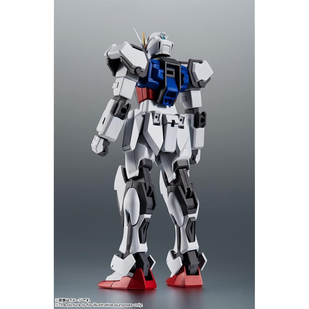 TAMASHII NATIONS ROBOT Spirits Gundam SEED GAT-X105 Strike Gundam A.N.I.M.E. 125mm PVC ABS Action Figure
