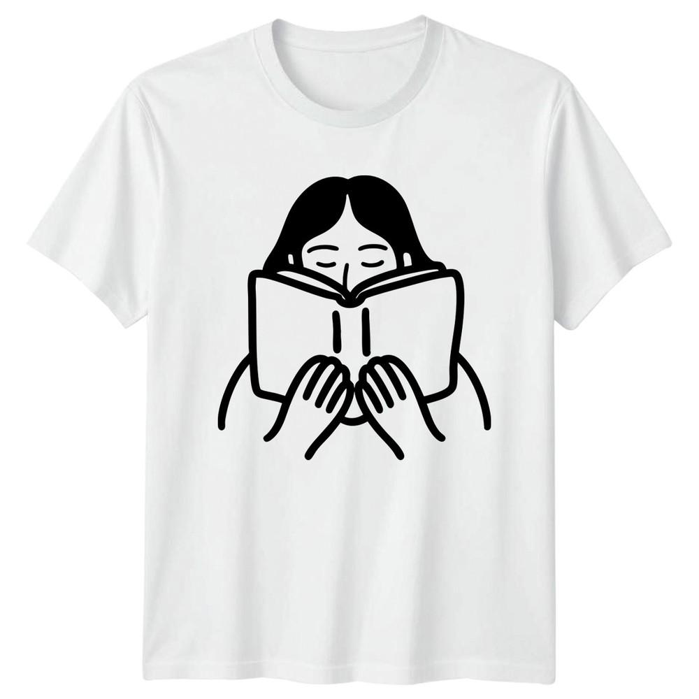 Easily Distracted By Books TShirt Bookworm Literature S
