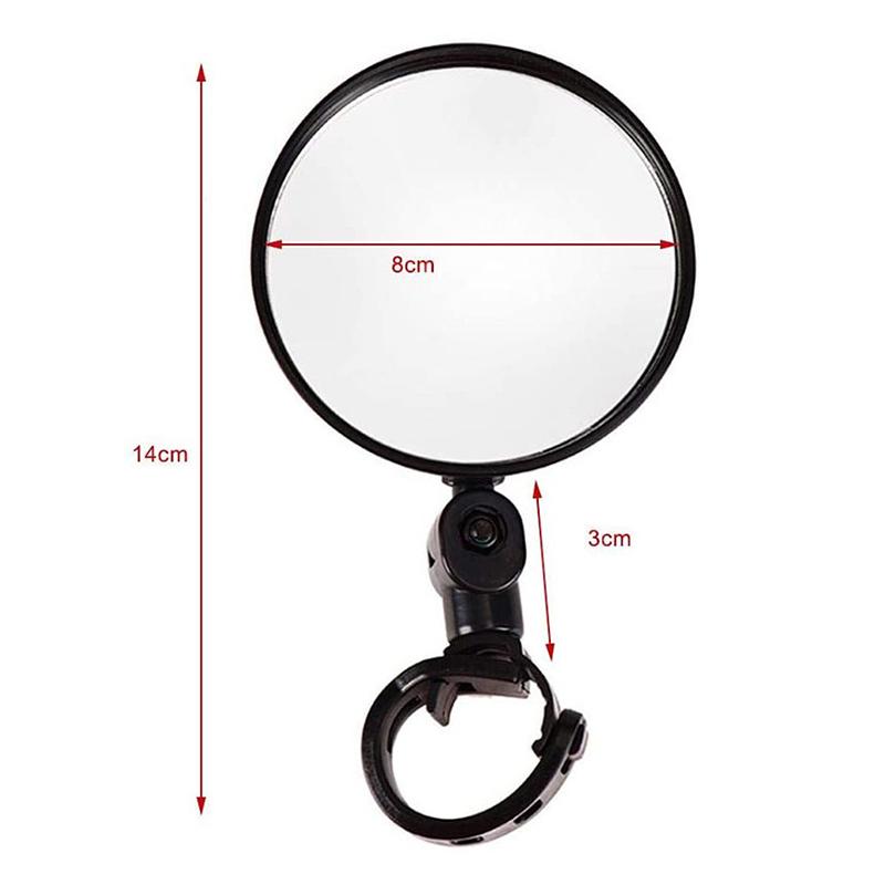

Bicycle Rearview Mirror Universal Handlebar 360 degree Rotate Rear View for Bike MTB Cycling Accessories