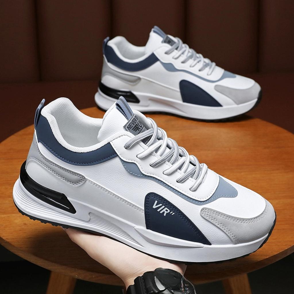 Men's Shoes, Sports Shoes, Running Trend, Casual, High-end, Versatile for Students, Men's Height Increasing Soft Surface Walking Shoes