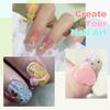 1 Set 3D Nail Art Charm Assorted Mini Acrylic Nail Design Jewelry Resin Charm DIY Crafts Nail Decoration Accessories