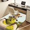 Donkey,Cat,Shrek Office Carpet Soft Polyester Entrance Carpet Washable Non-slip Machine Washable Indoor Carpet Living Room Bedroom Dining Ta