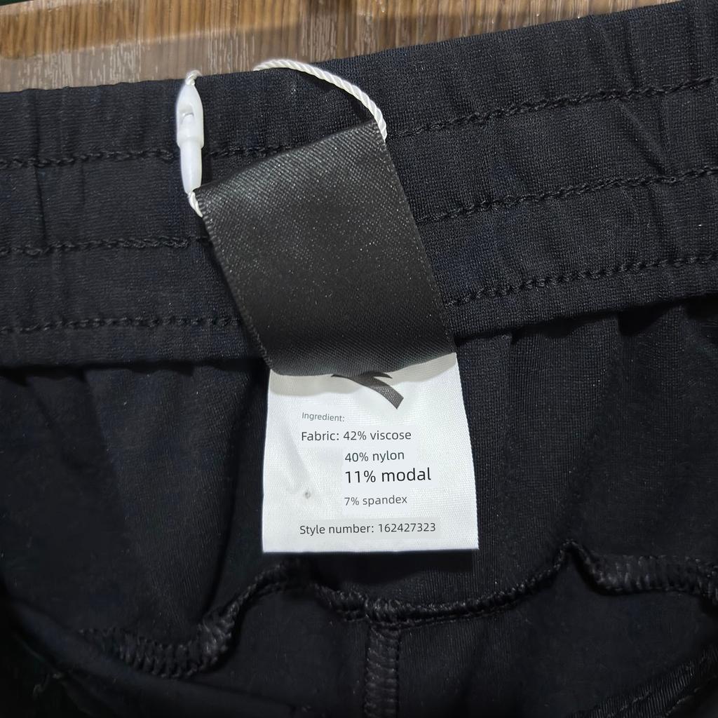 Anta Ice Silk Pants, Ice-Feel Comfortable and Breathable, High-Quality Silk Long Pants, Women's Casual Black Sports Pants