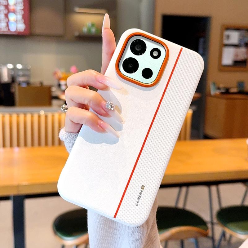 

For OnePlus Turbo 6 6V Case PU Leather Colored Splicing Ultra-thin Protective Cover for One Plus Turbo6 Oneplus Turbo 6