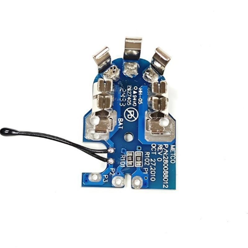 High Durability PCB Circuit Board For 12V Lithium-Ion Battery Pack Repair And Maintenance Compatibles With Power Tool