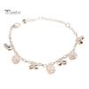Friend Bracelet Retro Ethnic Style Bell Pendant Adjustable Extended Chain Beach Unique Anklet 2 in 1 Girl Jewelry Gift Alloy