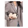Leisure Commuting Bag for Women, New Niche Texture Single Shoulder Crossbody Bag, Canvas Dumpling Bag