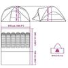 VidaXL Family Cabin Tent 6 Person Blue Waterproof, Tent, Garden Tent, Outdoor Shelter, Camping Tent, 94638