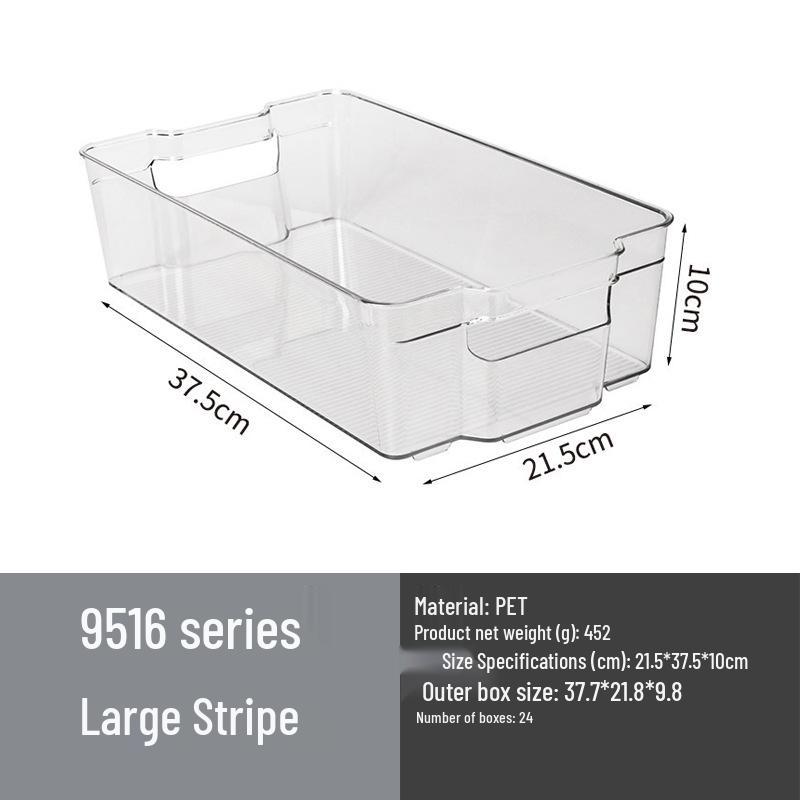 Food-Grade Refrigerator Storage Box with Lid for Kitchen Items
