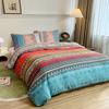 3pcs New Soft Duvet Cover Set featuring Pilowcases No Filing Boho Plain Print,minimalist style Warm Adorable Lovely Warm Comforter Soft Beding Kit