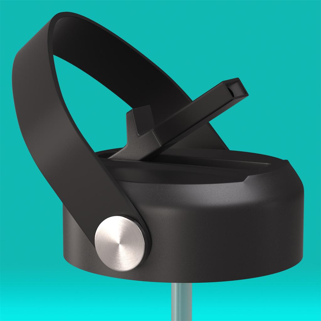 Wiwilys Straw Lid Replacement For 12 16 18 20 32 40 64 Ounce Wide Mouth Sports Water Bottle