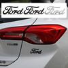 AJJ1 3D Letters Car Body Rear Trunk Bumper Emblem Stickers Badge Decal For Ford Focus Logo Fusion MK2 MK4 Fiesta Mustang Accessories