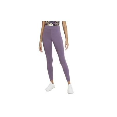 Nike Sportbekleidung Leggings mit Buchstaben Trainings-Fitnesshose Damen Leggings Lila CZ9282-574
