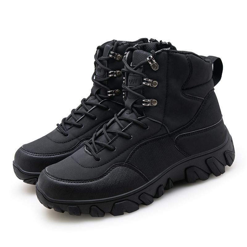 Men Hiking Shoes Tourist Trekking Sneakers Mountain Boots Climbing Fashion Outdoor Work Ankle Boot High Quality Casual Sports