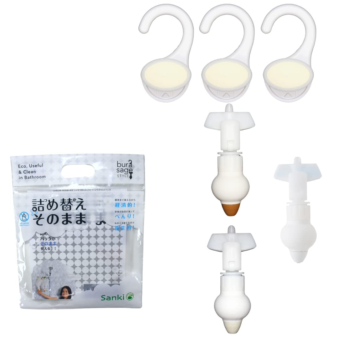 

Заправка как есть Sanki Standard Series Ivory набор PS-6BRWI Коричневый, Белый, 3-цветный белый