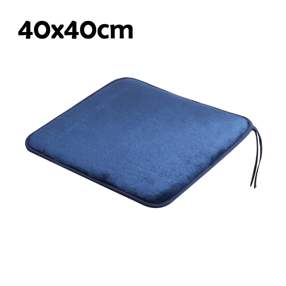 Soft 45x45cm Seat Cushion Non Slip Warm Student Chair Pad Square Plus Velvet Car Seat Pad Office Home Decor 1250₽