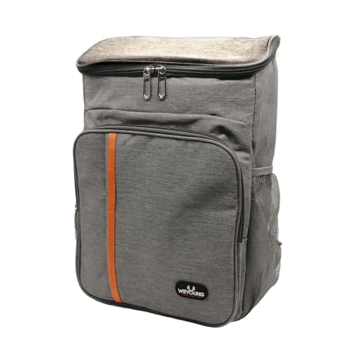 APOSITV Insulated Backpack, Large Capacity, Lightweight, Perfect for Outdoor Activities and Shopping (Gray)