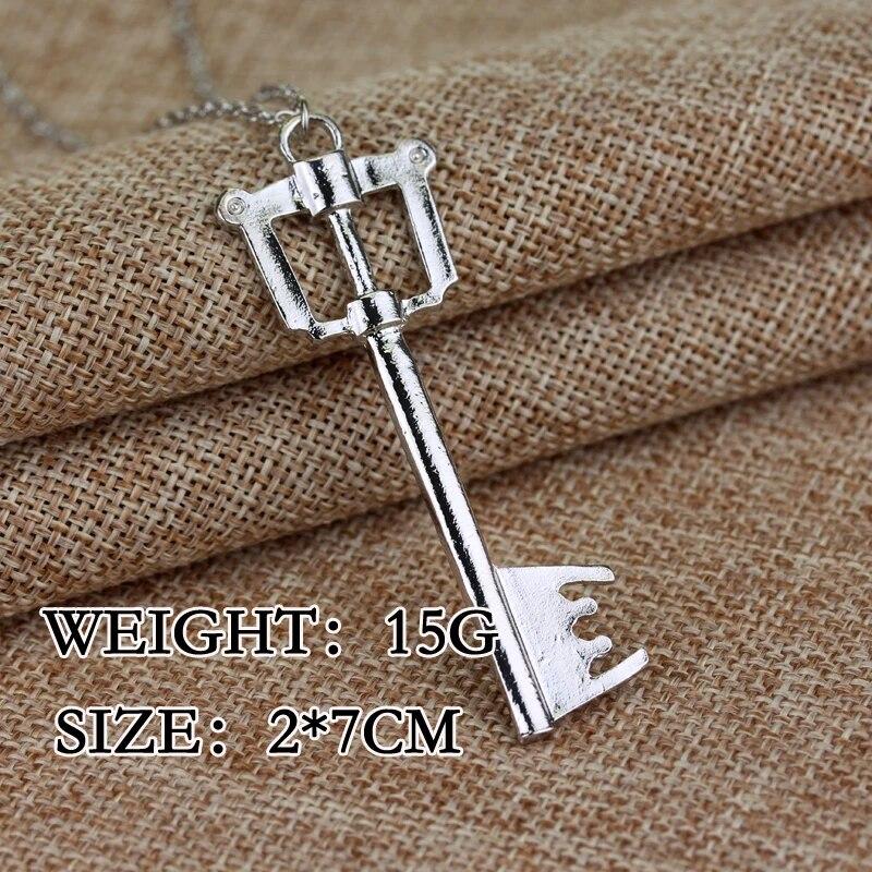 

Модные ювелирные изделия, ожерелье-чокер с короной «Королевство сердец Сора», ожерелье ручной работы, костюмный ключ, подвеска-цепочка, украшение