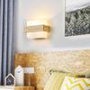 Simple Modern Sconce Wall Light Nordic Living Bedroom Foyer Reading Wood Lighting Bedside Aisle Home Indoor Background Wall Lamp