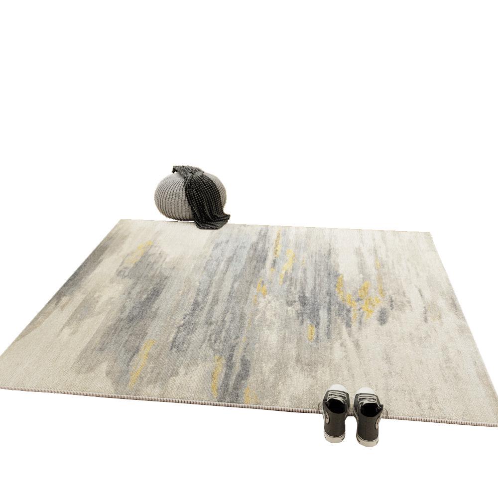 Wabi-Sabi Style Luxury Non-Slip Velvet Entrance Mat for Porch and Bedroom.