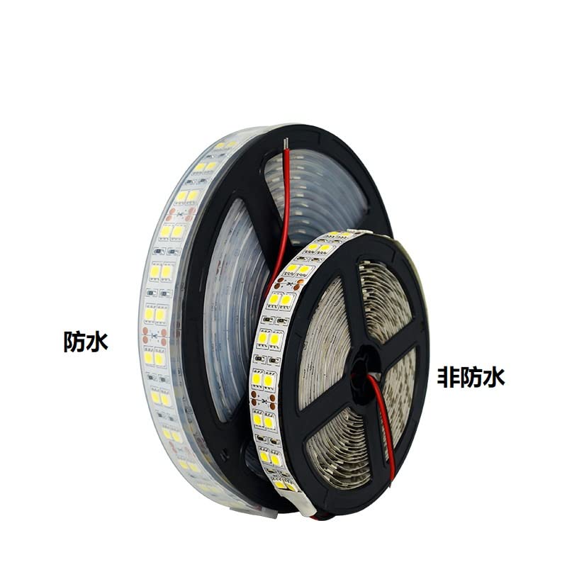 LED Tape Light, High Brightness, 12 V, 600 Rungs, SMD5050, Double Row Type, Strong,