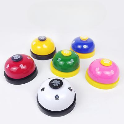 Pets Ring The Bell To Order Food  Dog and Cat Trainer  Artifact Educational Toy  Meal Bell  Paw Print Bell  Dog Toy