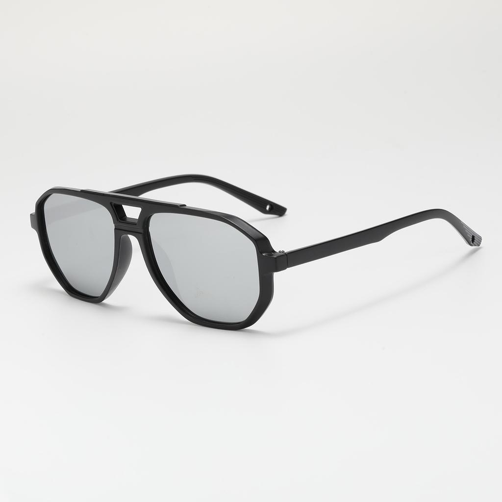 New European and American color film sunglasses men's toad frame sunglasses retro sunglasses UV protection