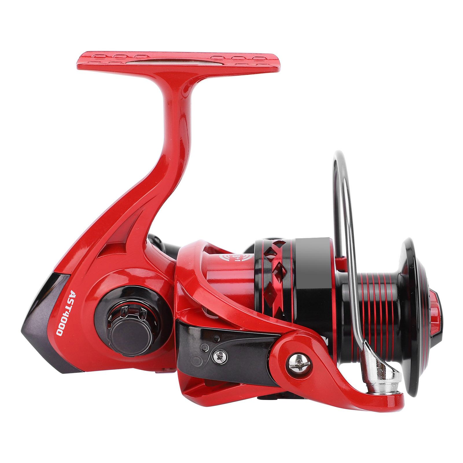 Spinning Reel 13+1BB 14 Bearings Left Right Interchangeable Metal Fishing Wheel Accessory AST4000