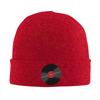 Vinyl Record Warm Knitted Cap Hip Hop Bonnet Hat Autumn Winter Outdoor Beanies Hats for Unisex Adult