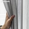 1PC NAPEARL Simple Elegant Tulle Sheer Curtain Solid Color Window Screening for Living Room Bedroom Home Decor