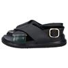MARNI FBMS015701 P3614 Fussbett Leather Cross Strap Sandals/ shoes 35 blackUsed
