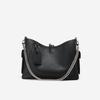 Tote bag women's leather large-capacity high-end cowhide mail carrier bag Darth Vader commuter messenger bag chain shoulder bag