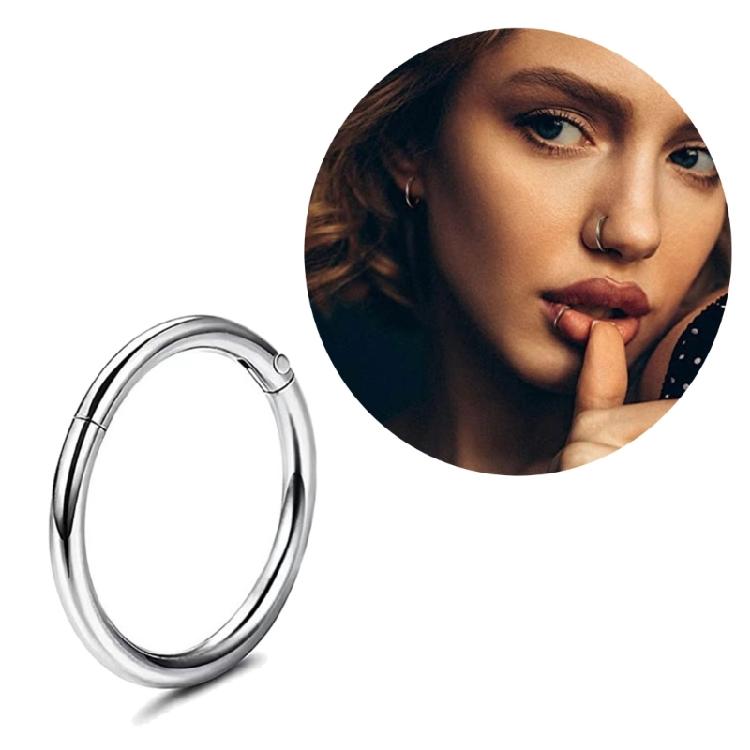 Nose Ring Stainless Steel Body Jewelry Tragus Septum Piercing Cartilage Hoop