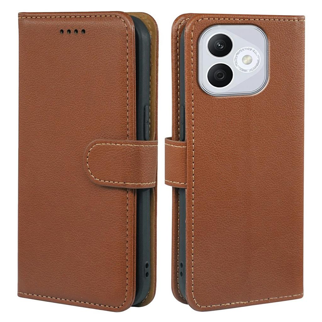 For Honor 400 Lite 5G Case RFID Blocking Wallet Litchi Texture Leather Phone Cover Magnetic Clasp