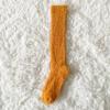 Coral Velvet Long Tube Socks Thick Fabric Warm Winter Socks Preppy Solid Color Stockings  For Women