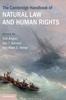 Bok The Cambridge Handbook of Natural Law and Human Rights