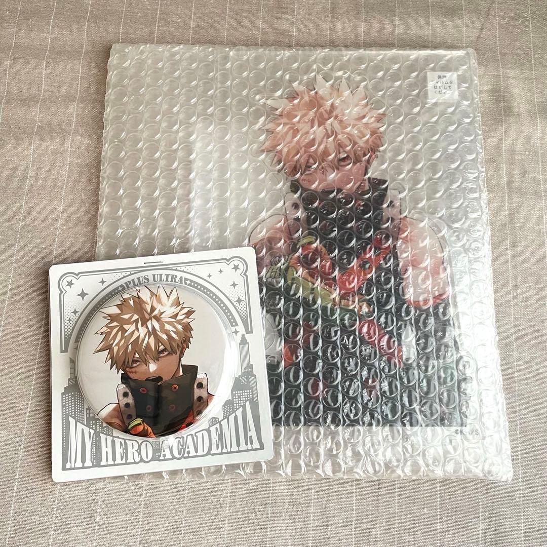 Used Heroaka Axta Can Badge Bakugo