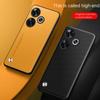 For Xiaomi POCO F6 PRO Case Soft Vegan Leather Grain Slim Protective Back Cover Case For Xiaomi POCO F6 F6Pro Full Cover Shell
