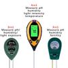 3/4/ In 1 Soil PH Meter Soil Tester Flower Meter Moisture Meter Temperature Sunlight Intensity Analysis Acidity Garden Tool